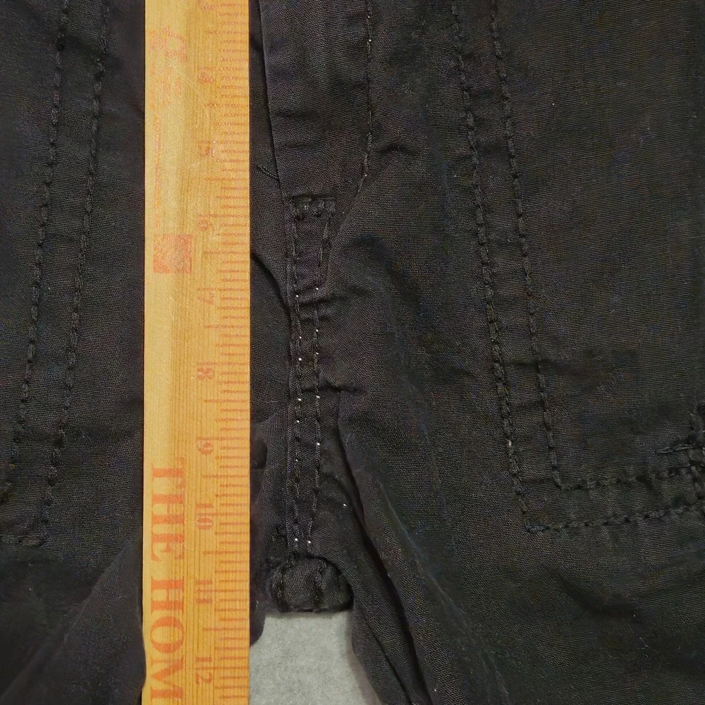 True Religion Brand Jeans Mens 32 Cargo Shorts Black 32 Made in USA